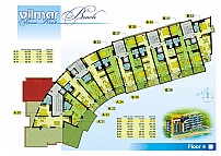 Вилмар Бич, План-схема